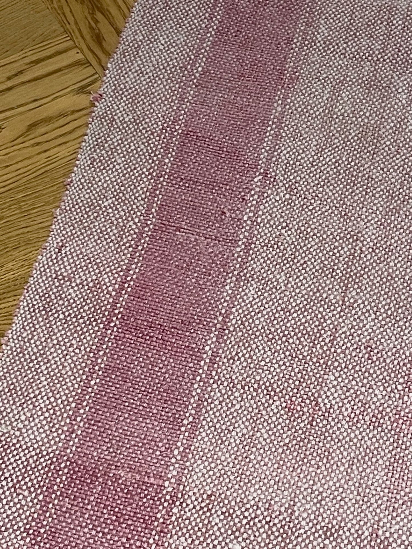 pale pink floor runner bath mat rug carpet washable cotton narrow upcycled cotton small