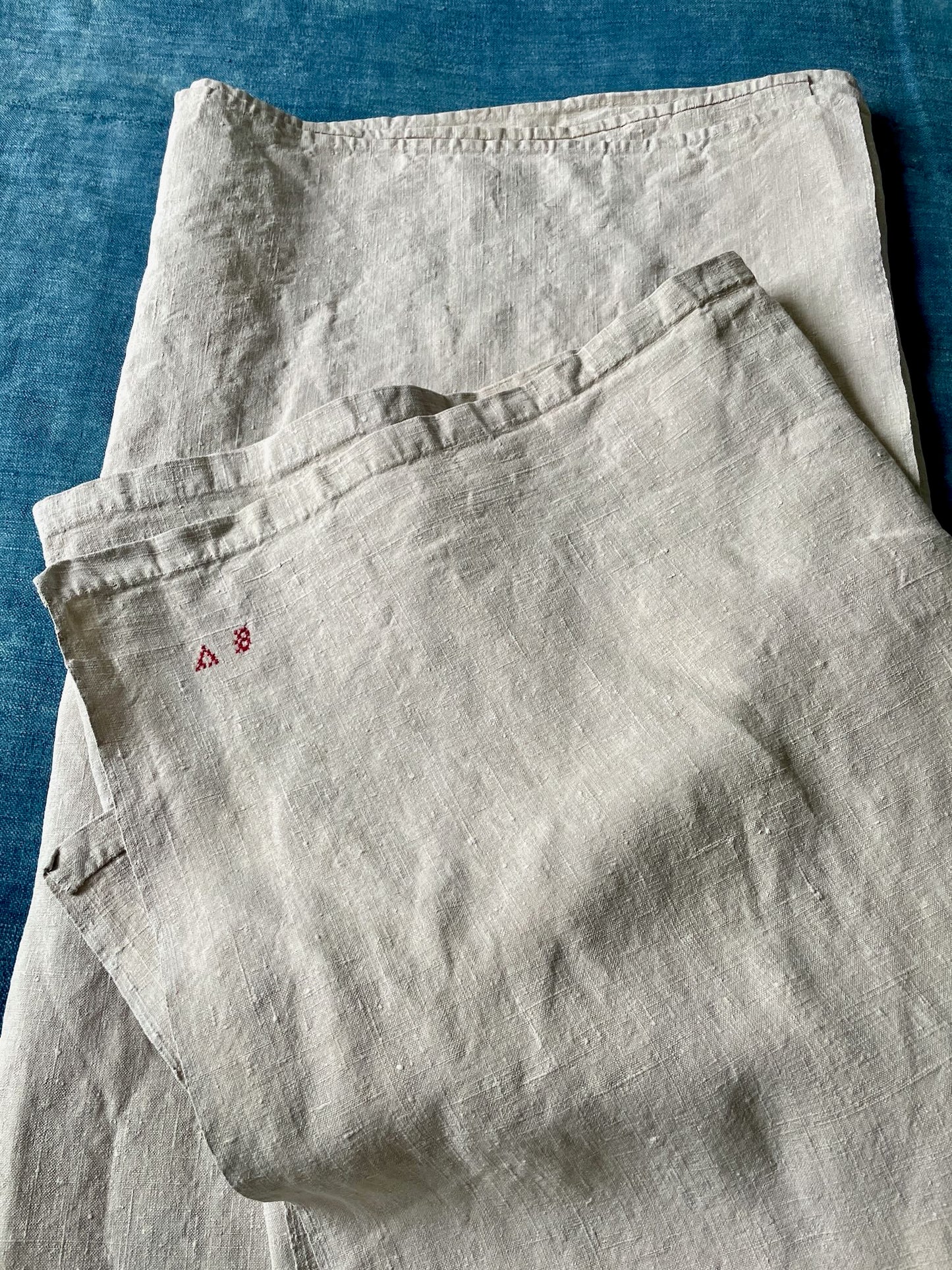 antique french linens uk sheet tablecloth  bedcover heavy upholstery fabric heavy weight 