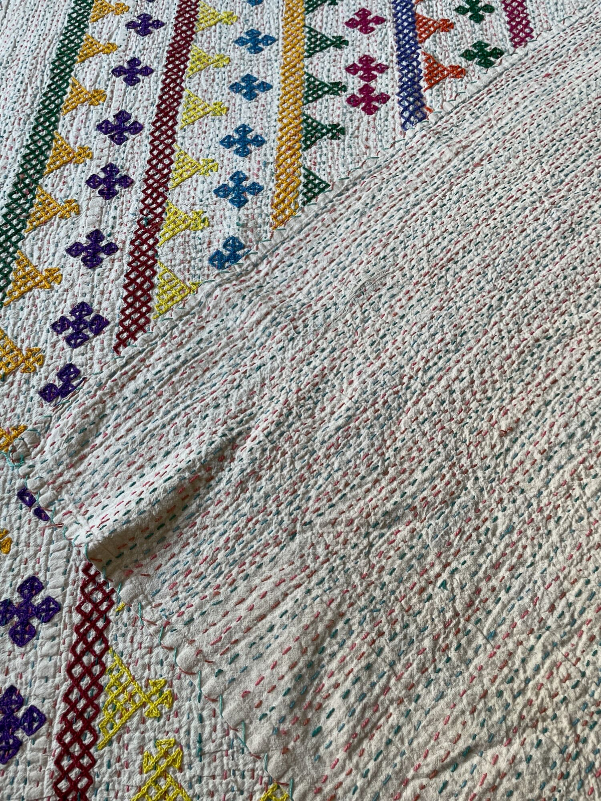 
                  
                    Single Ralli Quilt Green, Blue, Yellow
                  
                