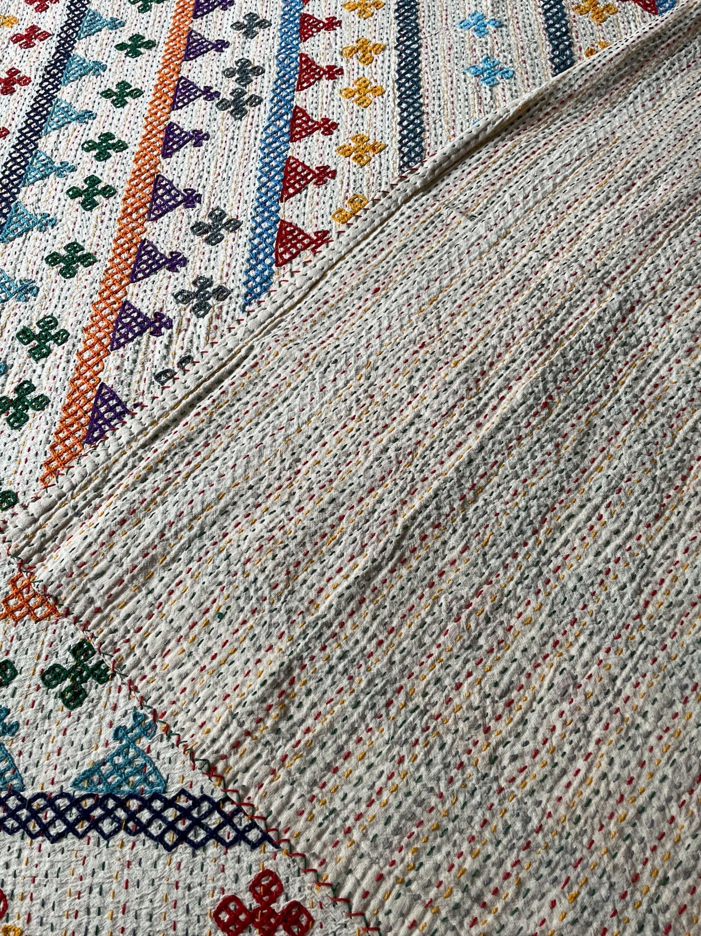 
                  
                    bright multi colour ralli quilt bedspread single cotton washable comforter kids room handmade
                  
                