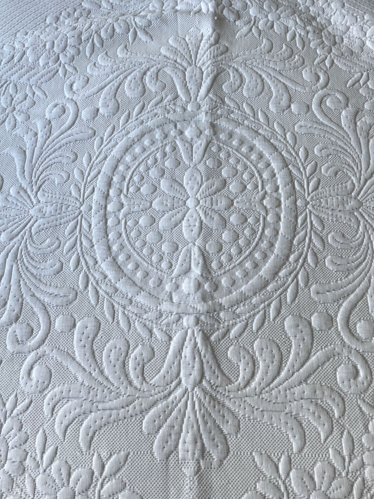 
                  
                    white cotton bedspread antique french pique de marseille bedcover large warm comforter uk
                  
                