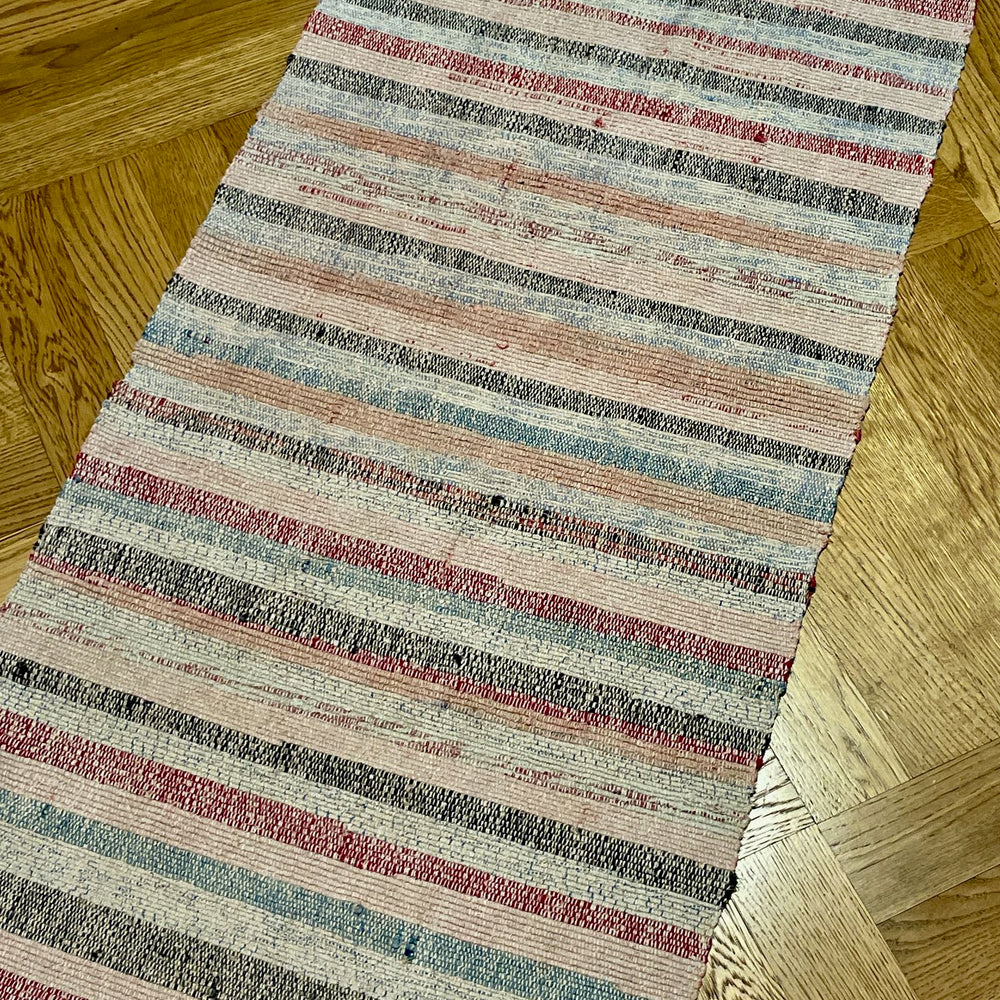
                  
                    striped floor runner rag rug pink blue red grey washable cotton kitchen mat bathroom carpet washable
                  
                