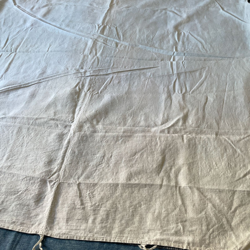 
                  
                    antique alsace kelsch fabric cover bed navy blue plaid check large washable french bedding
                  
                