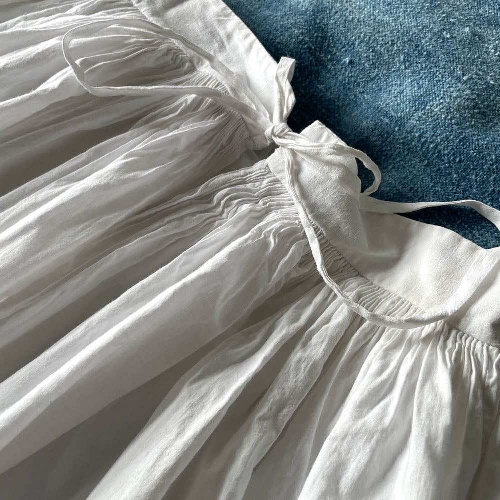 
                  
                    antique french petticoat underskirt summer skirt costume historical lace trim small white cotton
                  
                