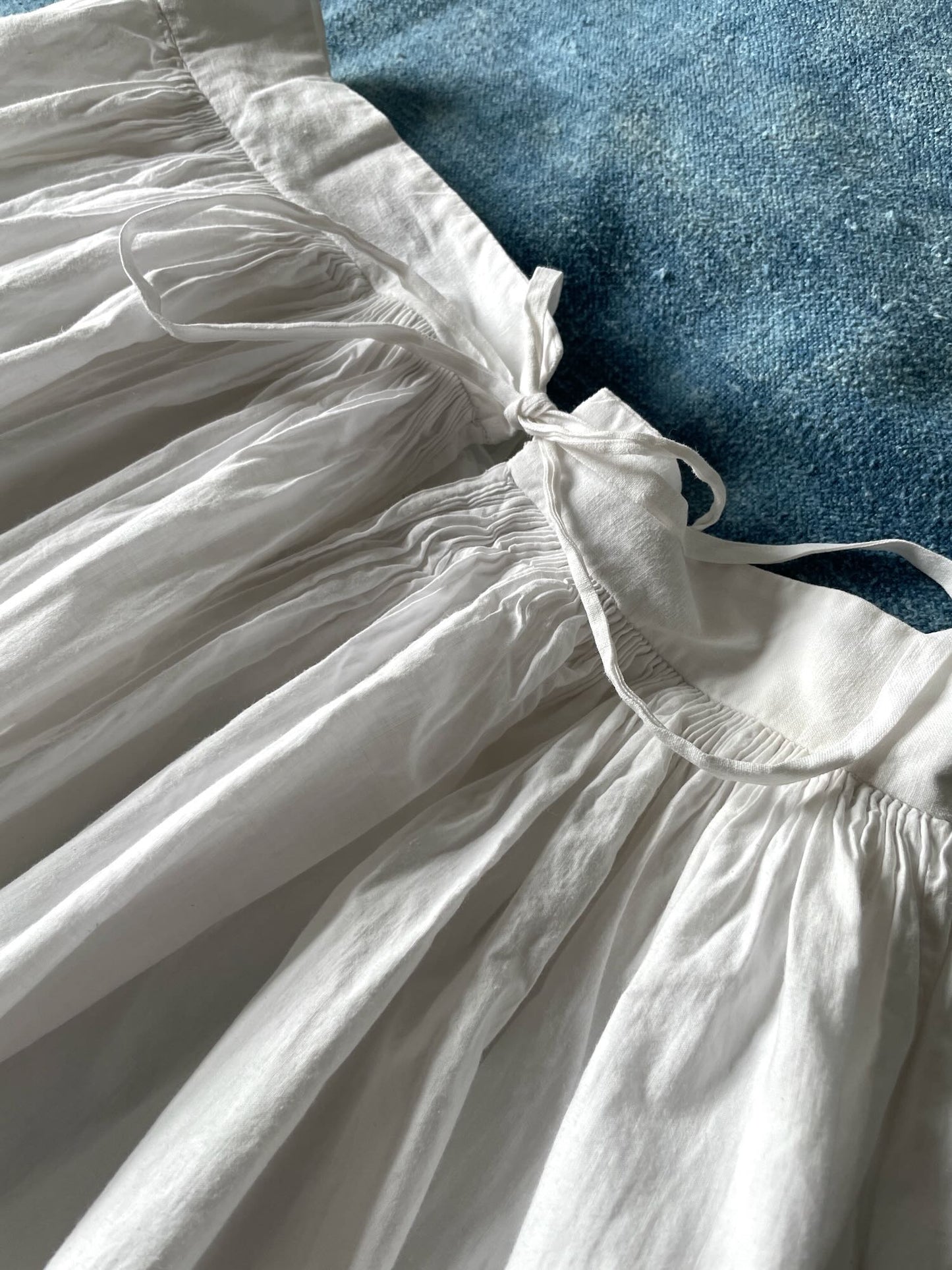 
                  
                    antique french petticoat underskirt summer skirt costume historical lace trim small white cotton
                  
                