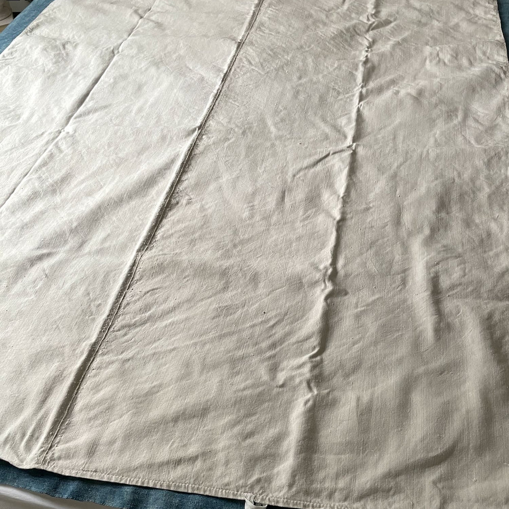 
                  
                    cream hemp chanvre linen antique french upholstery fabric bedcover cushion rustic material
                  
                