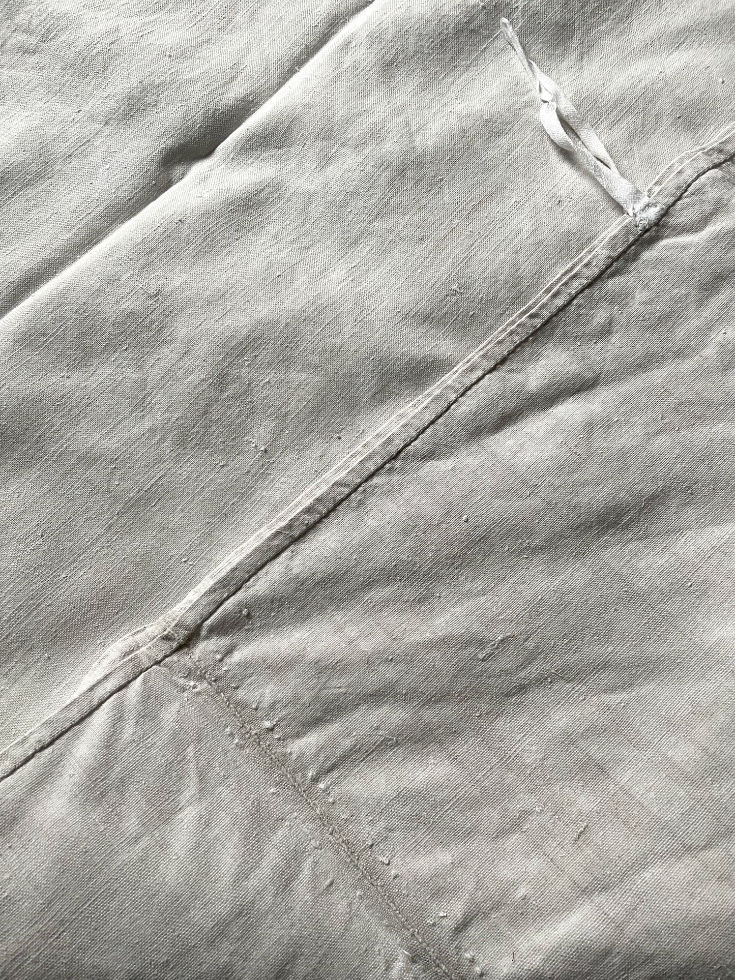 
                  
                    cream hemp chanvre linen antique french upholstery fabric bedcover cushion rustic material
                  
                