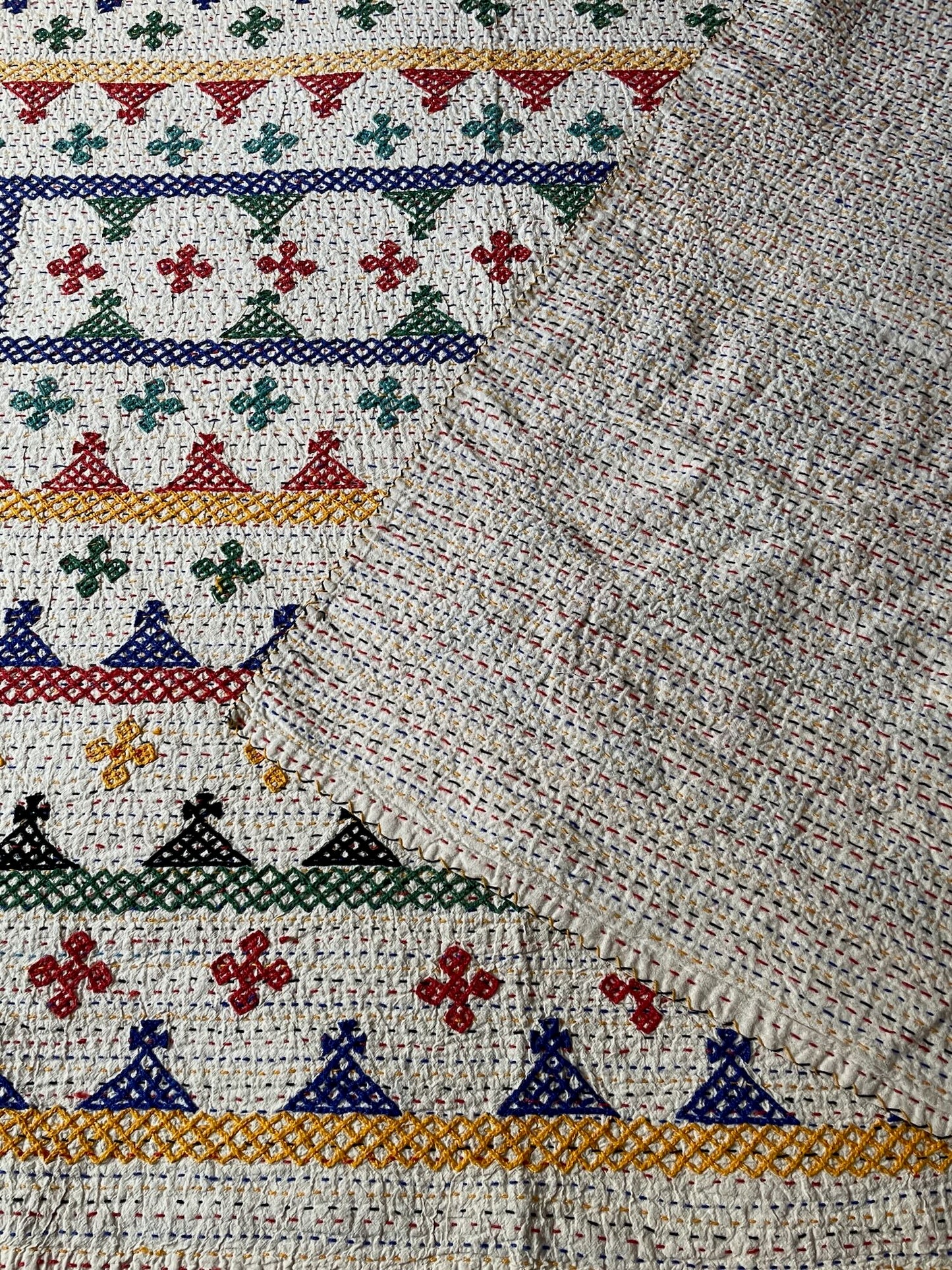 
                  
                    bright kantha bedspread cotton comforter quilt kids children bedding bedroom washable
                  
                