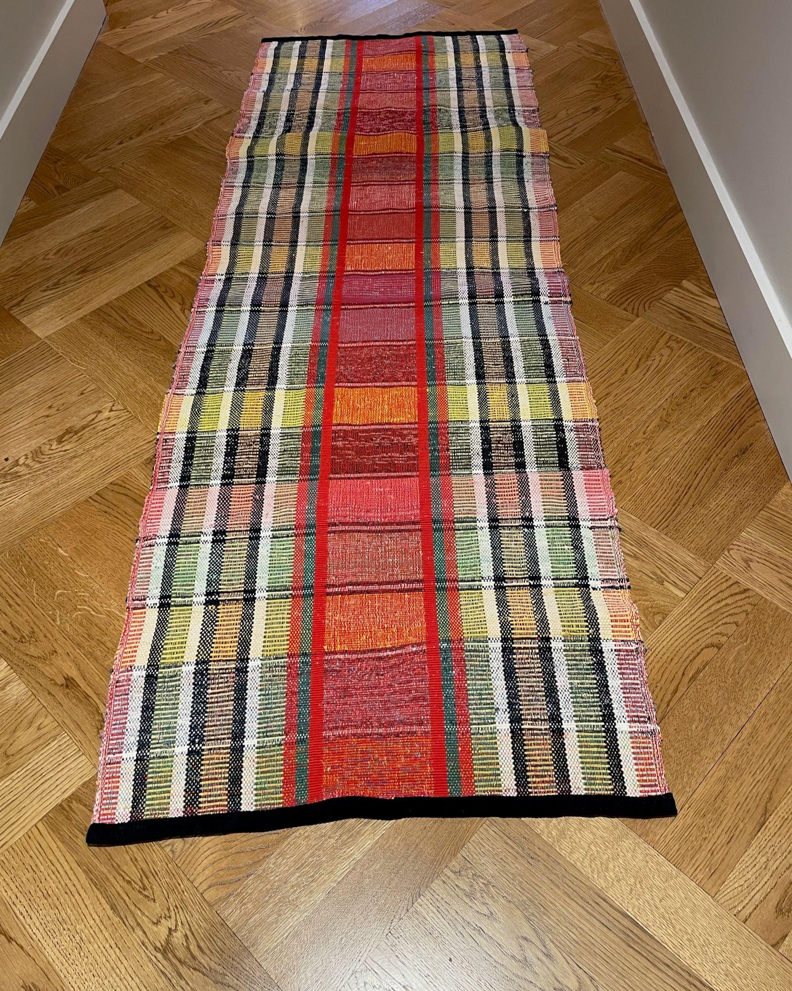 Vintage Hungarian Rag Rugs And Floor Runners by Rebecca's Aix Home