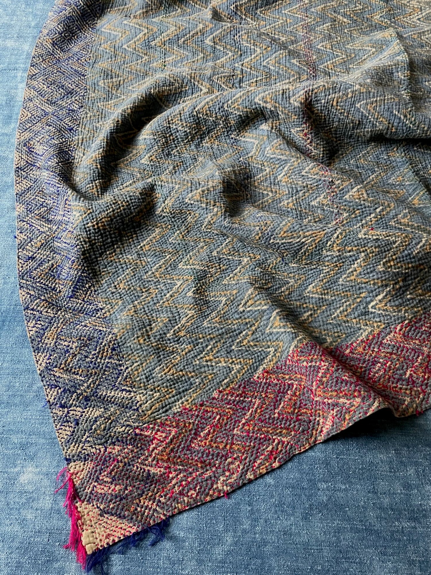 blue red green brown sofa throw cotton blanket quilt bedspread washable comforter handmade