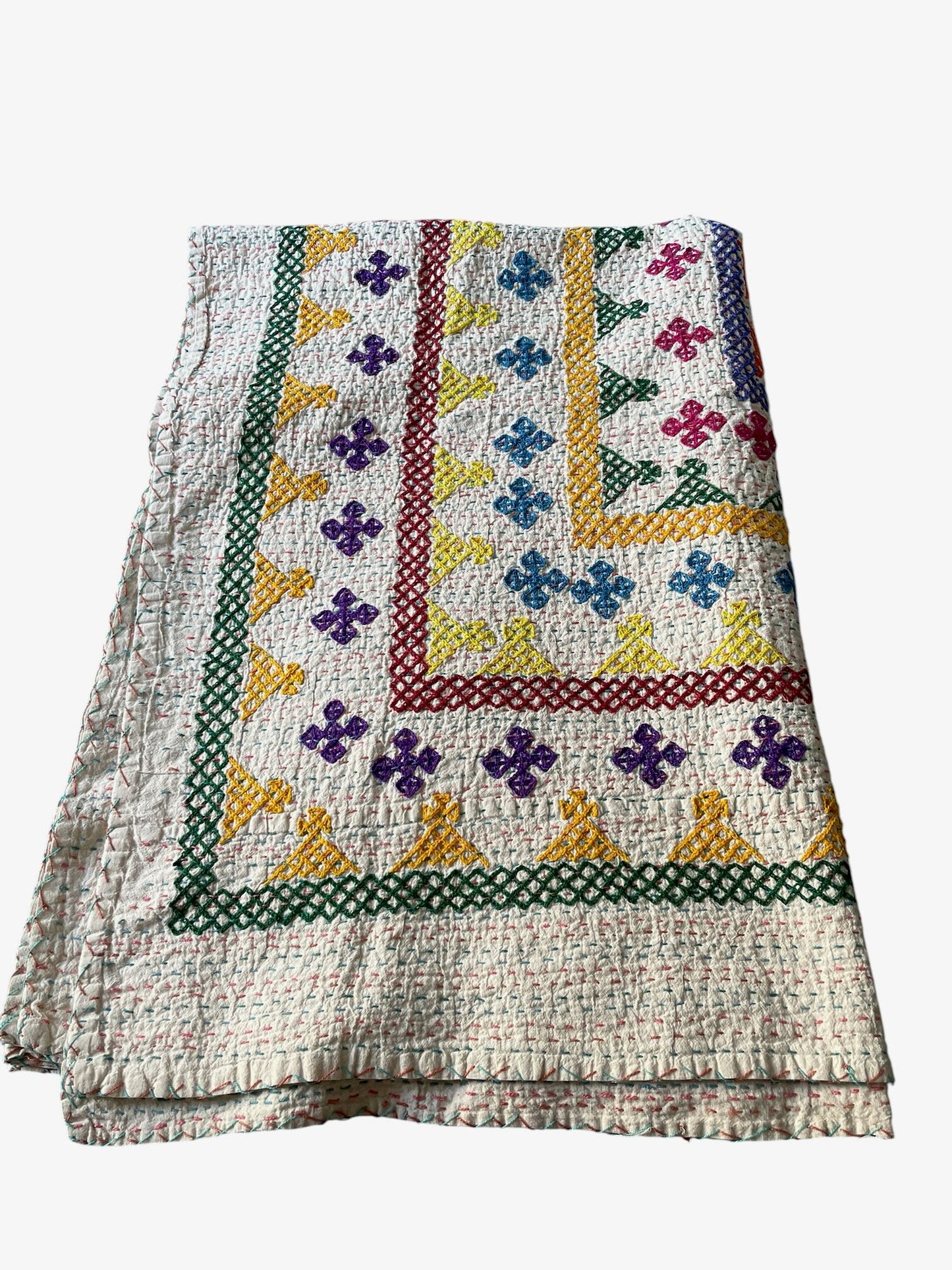 
                  
                    Single Ralli Quilt Green, Blue, Yellow
                  
                