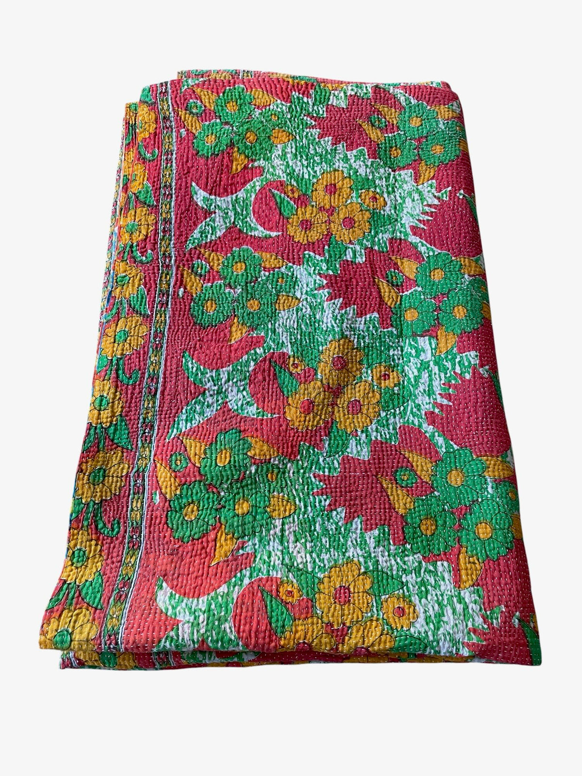 
                  
                    Vintage Kantha Quilt 480
                  
                